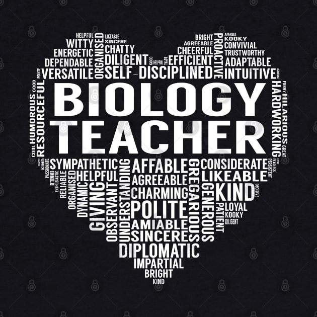 Biology Teacher Heart by LotusTee